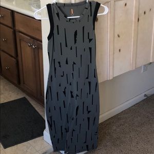 Xsmall Lucy dress green and black dress